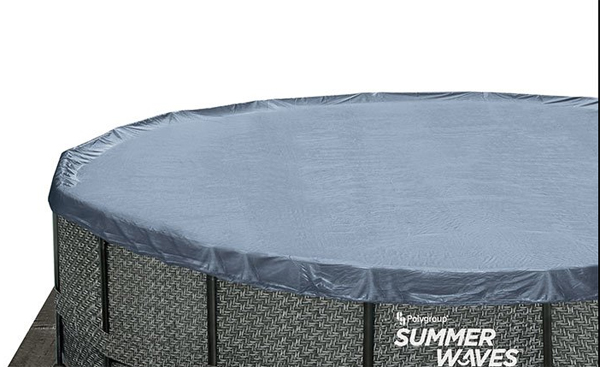 Bazen sa metalnim ramom 427x107cm Komplet sa merdevinama, Skimer filter pumpom, prekrivačem i setom za čišćenje - detalj