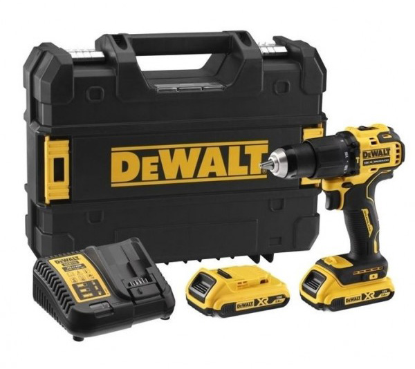 Dewalt akumulatorska udarna bušilica odvijač DCD709D2T - detalj