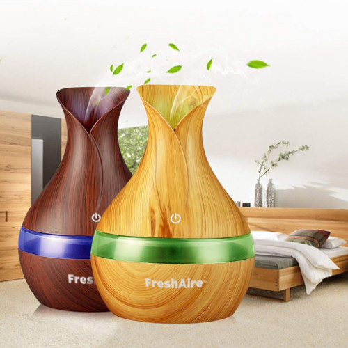 Medisana FreshAire Compact ultrazvučni ovlaživač i difuzer eteričnih ulja-mahagoni - detalj