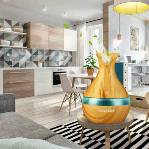 Medisana FreshAire Compact ultrazvučni ovlaživač i difuzer eteričnih ulja-svetli mahagoni - detalj