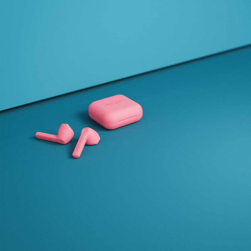 Happy Plugs Stockholm Air 1 Go Peach Bežične Slušalice - detalj