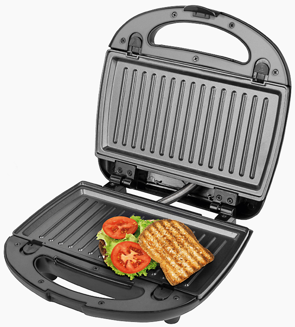 ECG Aparat sa izmenjivim pločama za sendviče i kolače S 299 3IN1 - detalj