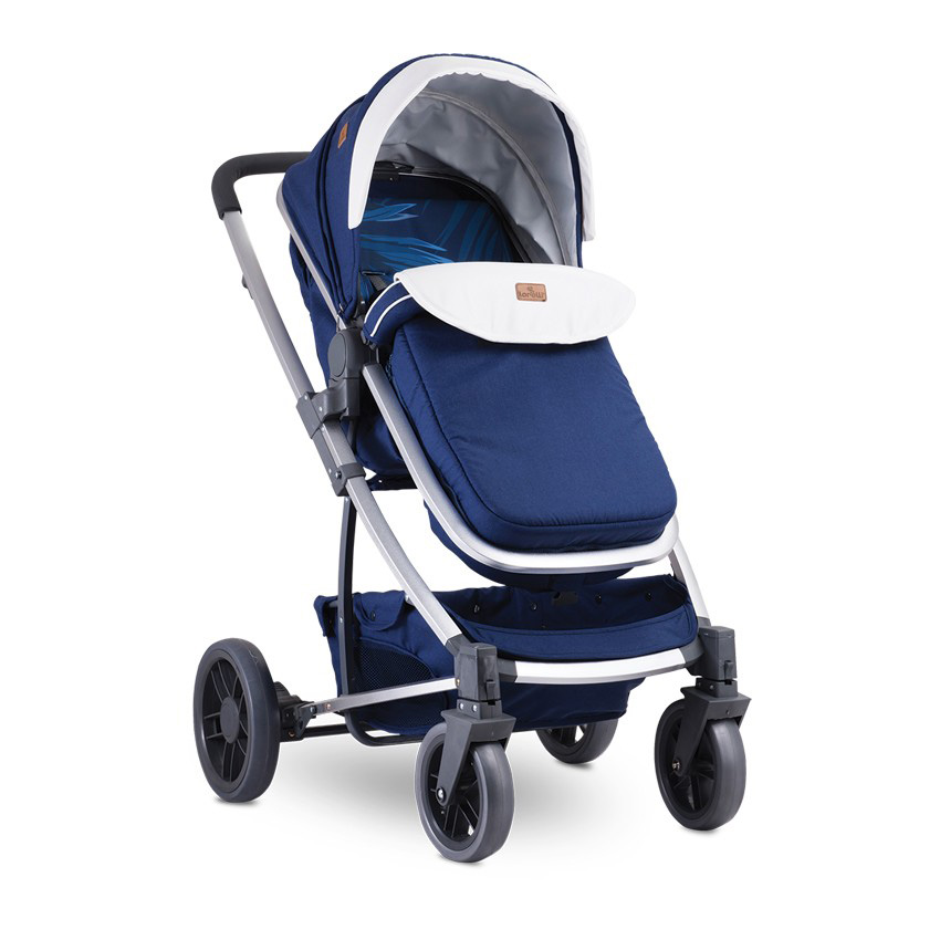 LORELLI Kolica za bebe S-500 SET Dark Blue Flowers - detalj