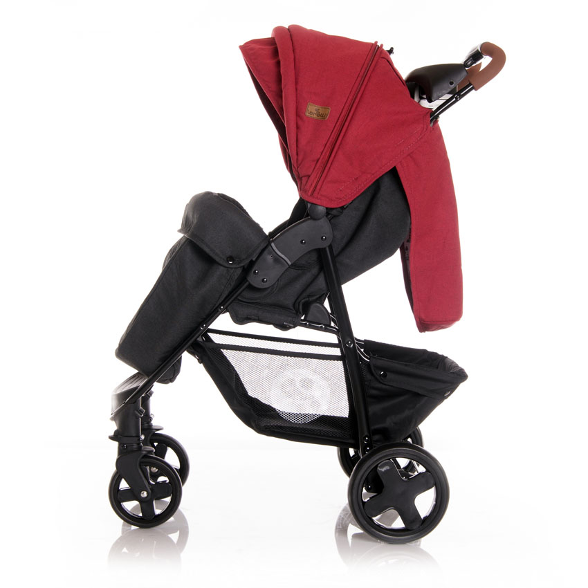 LORELLI Kolica za bebe DAISY Set - Red Black Lighthouse - detalj