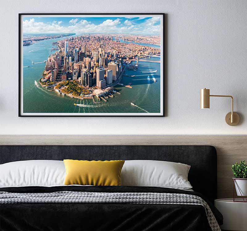 Puzzle slagalica 2000 delova Donji Menhetn Clementoni HQC 32080 - detalj