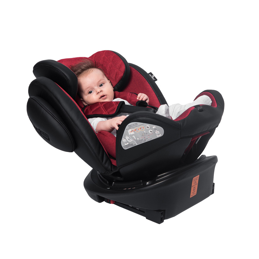 LORELLI Autosedište AVIATOR SPS ISOFIX 0-36kg Black-Dark Grey 10071301902 - detalj