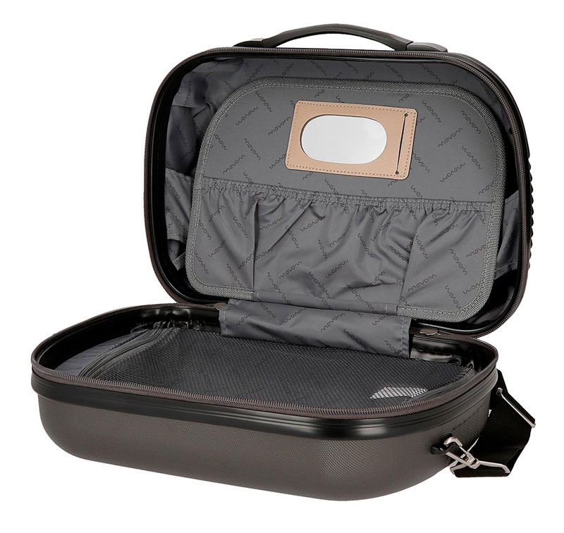 ABS Neseser - Beauty Case Roll Road Dakar Dark Grey 55939 - detalj