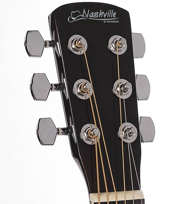 Ozvučena akustična Western gitara Nashville GSD-60-CESB - detalj