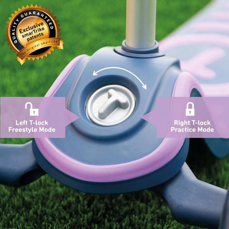 SMART TRIKE Trotinet Scooter T3 ljubičasti 2000501 - detalj