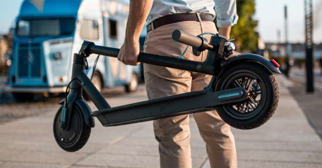 Električni trotinet Ring RX1 - detalj