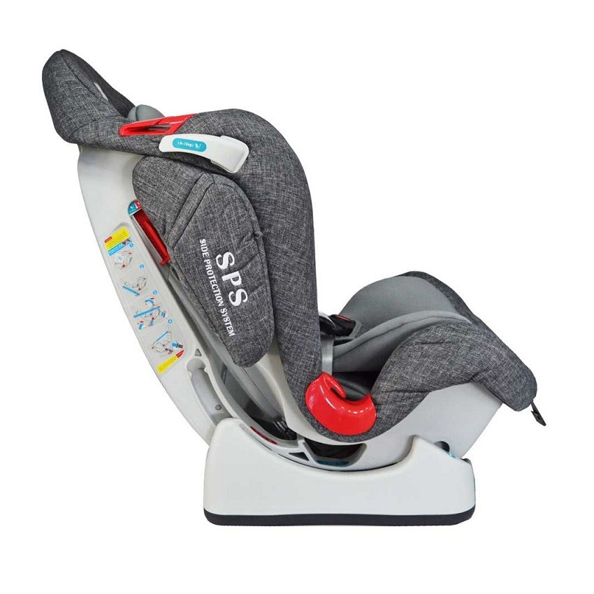 KIKKA BOO Autosedište O-RIGHT +SPS 0-25kg Pink 31002060018 - detalj