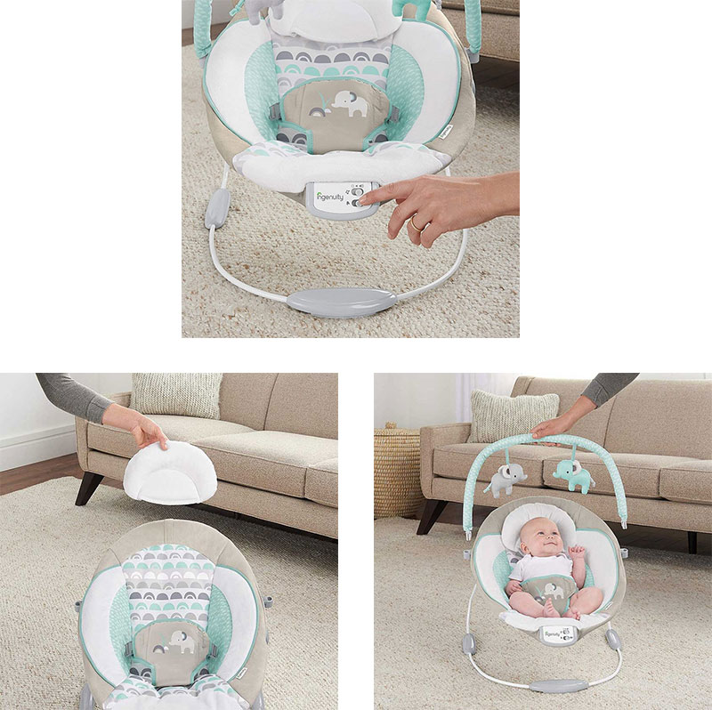 KIDS II Ingenuity Ležaljka WHITAKER SKU12325 - detalj