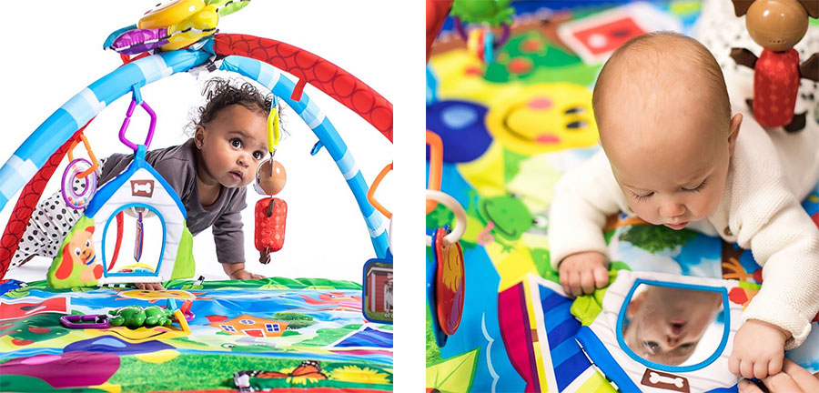 KIDS II Baby Einstein Podloga za igru Caterpillar And Friends SKU90575 - detalj