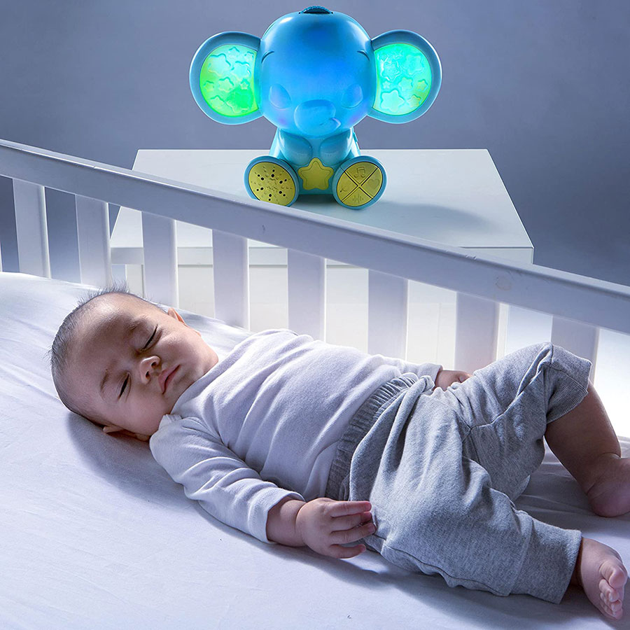 KIDS II Bright Starts Noćno svetlo Muzička kutija SLONČE SKU11066 - detalj