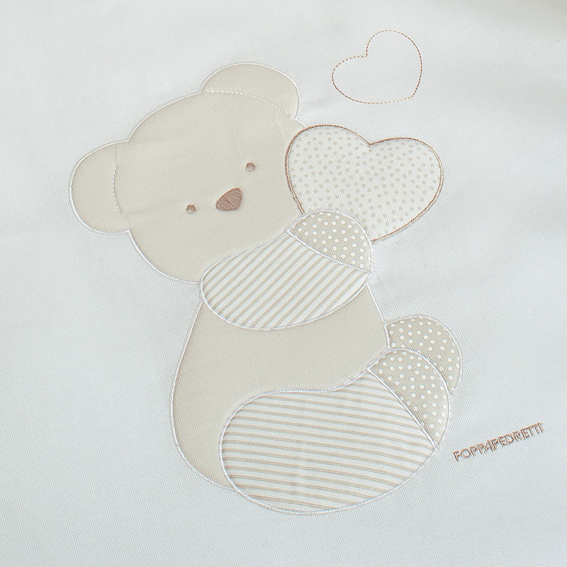 FOPPAPEDRETTI Komplet posteljina za bebe 4 dela DUVET SET Dolcecuore 9900279174 - detalj