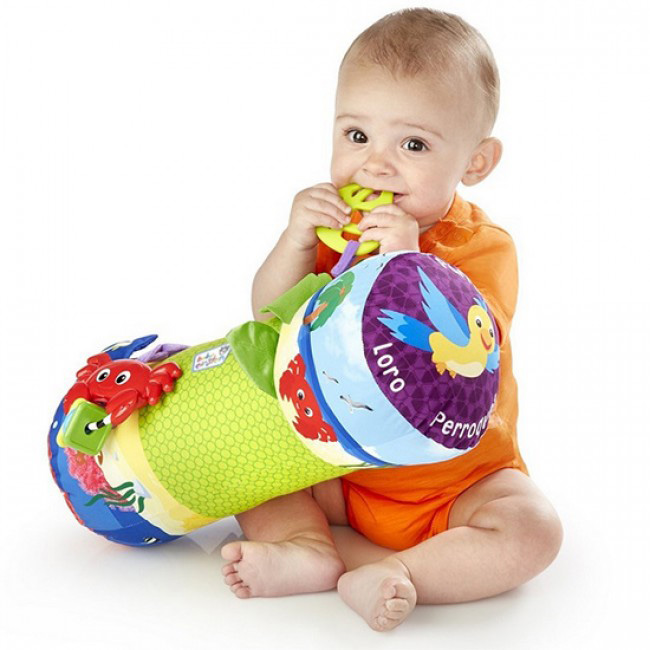 KIDS II Baby Einstein Potporni jastuk Zvučna igračka Rhythm of the Reef SKU90648 - detalj