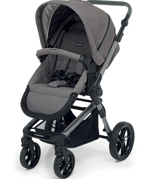 FOPPAPEDRETTI Kolica za bebe Set Modular iWOOD Elite Grey 9700344410 - detalj