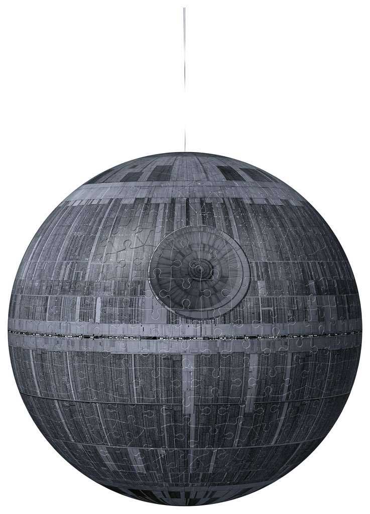 Death Star - Star Wars™ 3D Puzzle 543 dela Ravensburger 11555 - detalj