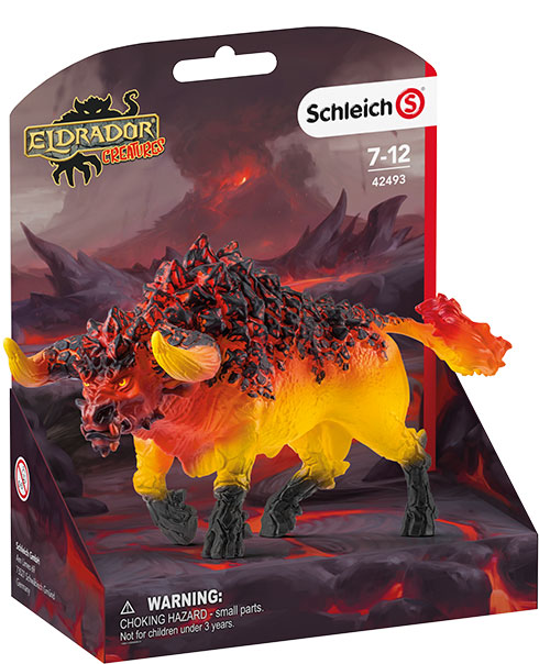 Schleich Figure Eldrador - Vatreni Bik 42493 - detalj