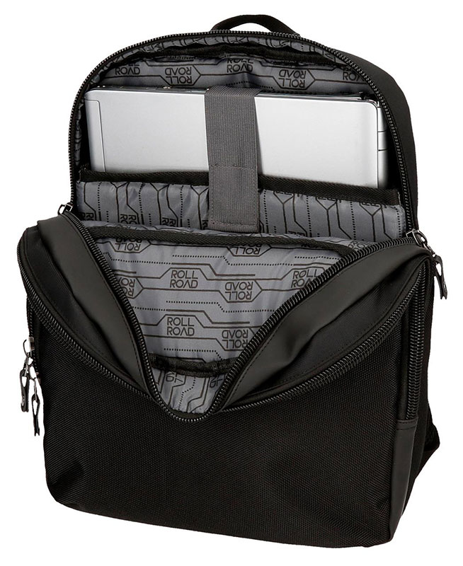 Roll Road Ranac za laptop 15.6 inča Stock Black 56522 - detalj