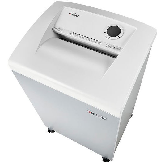 Profesionalni uništavač papira, diskova, kartica, sa točkićima Dahle 406 - detalj