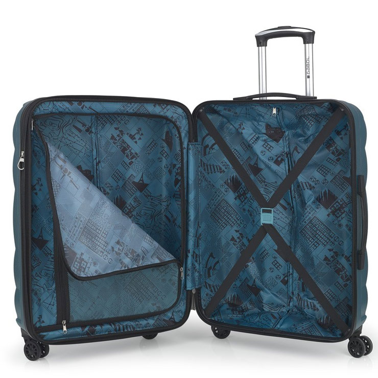 Srednji proširivi ABS kofer sa 4 točka Gabol London 119446-18 - detalj