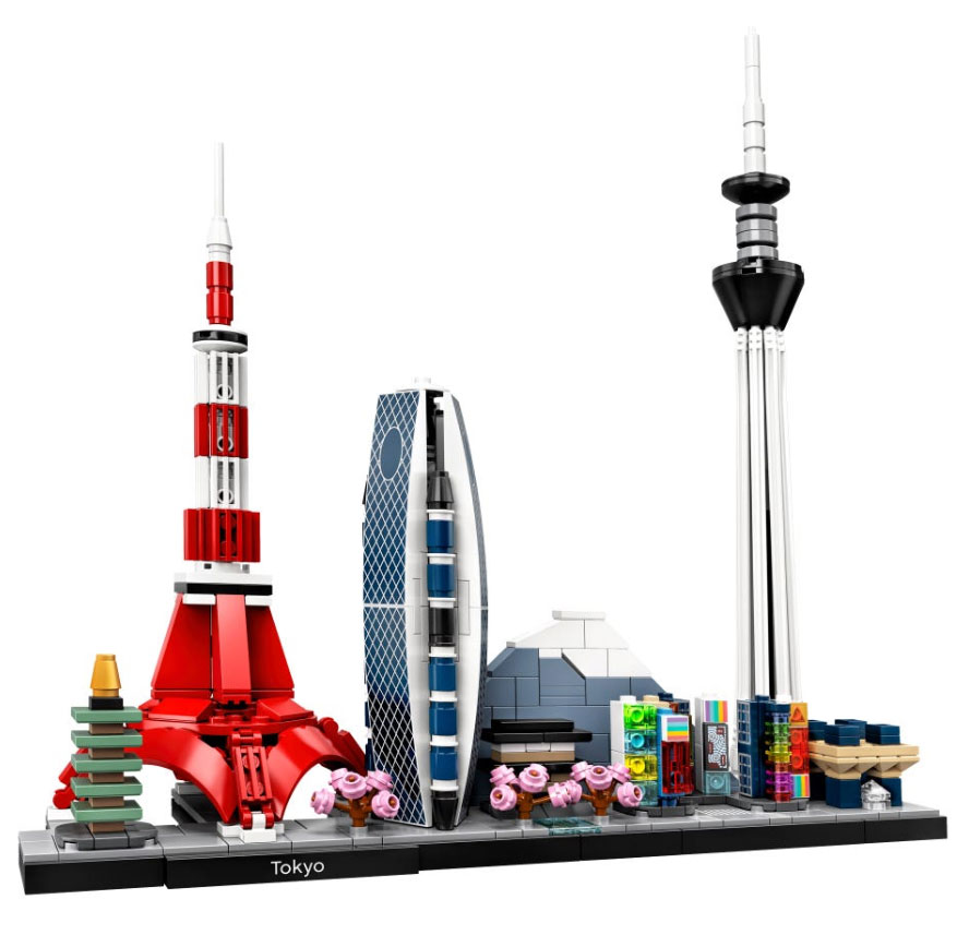 LEGO® Kocke - Architecture - Tokio 21051 - detalj