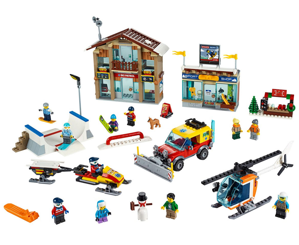 LEGO® Kocke - City - Skijalište 60203 - detalj