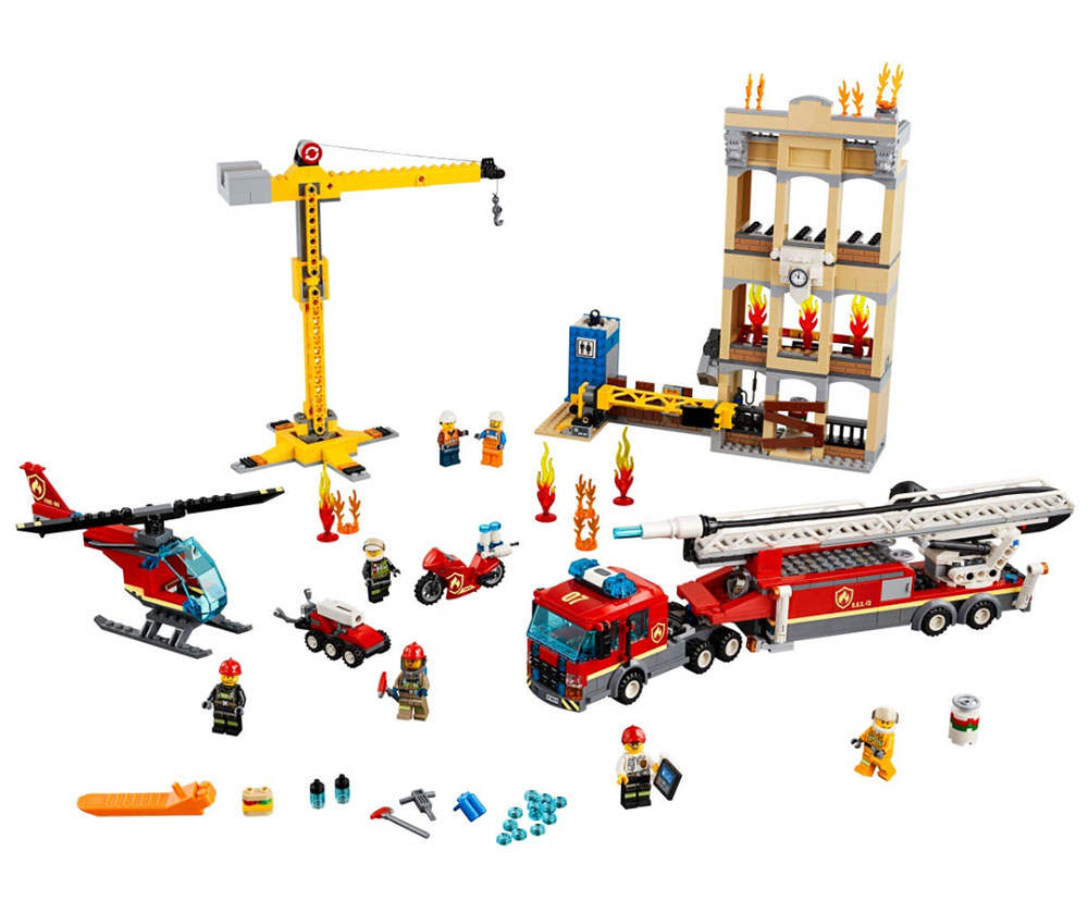 LEGO® Kocke - City - Vatrogasna brigada 60216 - detalj