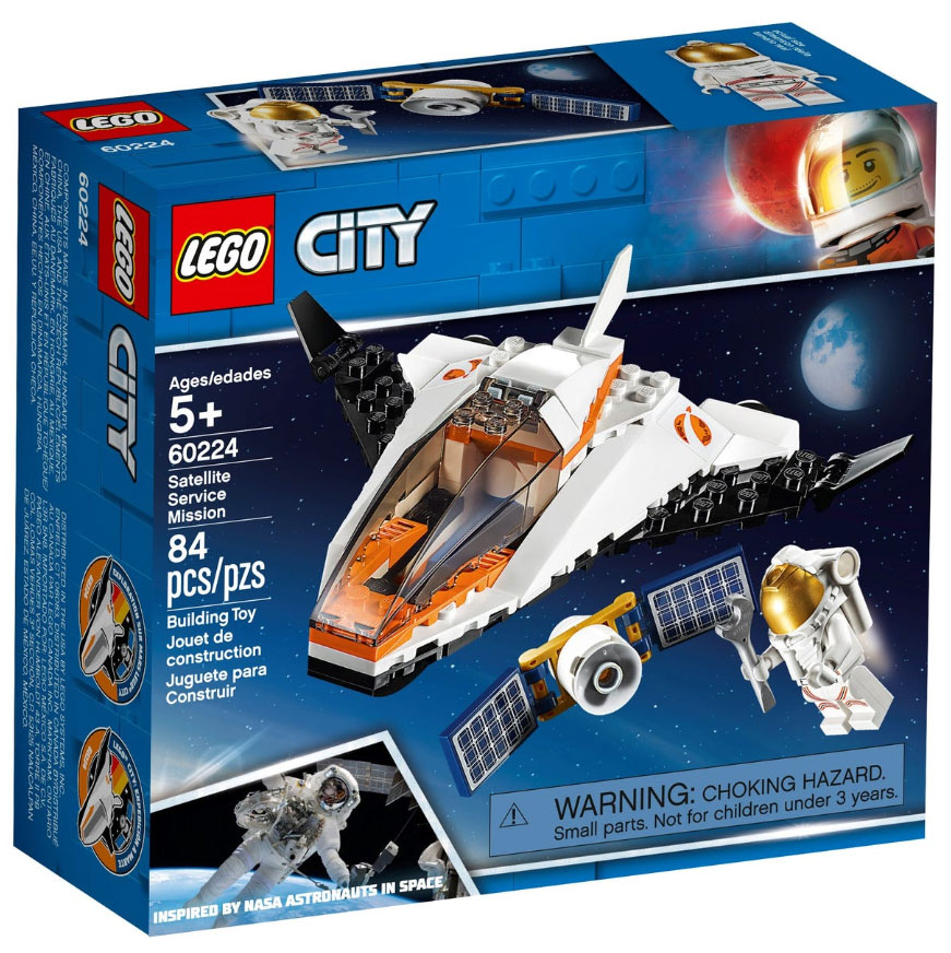 LEGO® Kocke - City - Misija popravke satelita 60224 - detalj