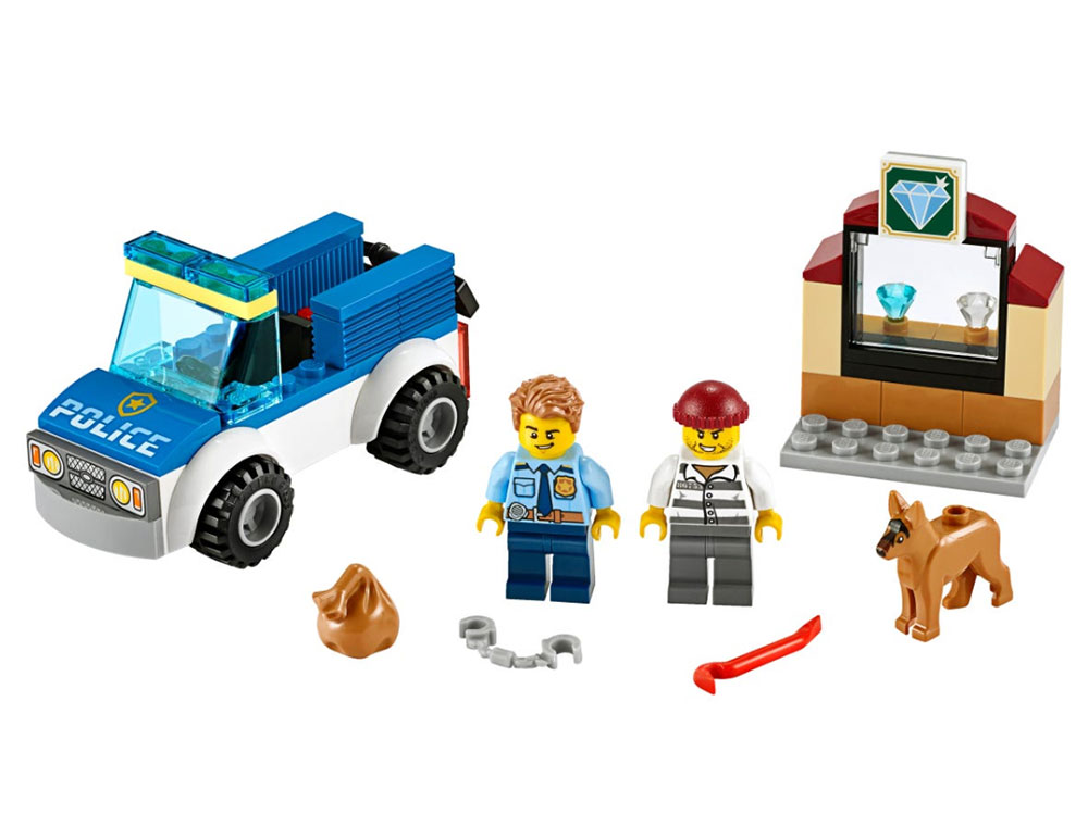 LEGO® City Kocke - Policijska patrola sa psom 60241 - detalj