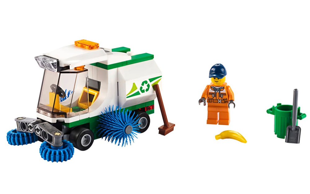 LEGO® City Kocke Vozilo Čistač ulica 60249 - detalj