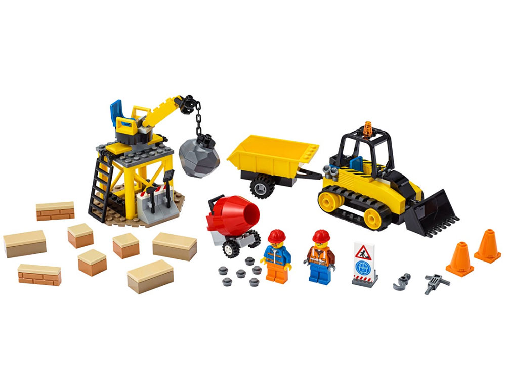 LEGO® City Kocke Građevinski buldožer 60252 - detalj