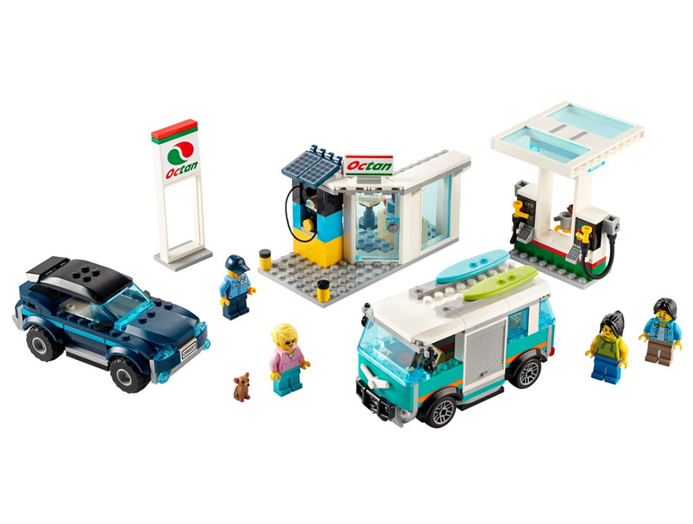 LEGO® City Kocke Benzinska pumpa 60257 - detalj
