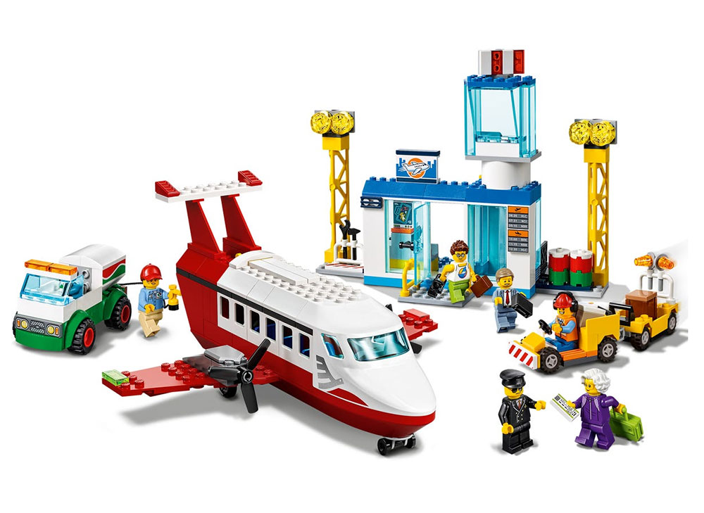 LEGO® City Kocke - Gradski aerodrom 60261 - detalj