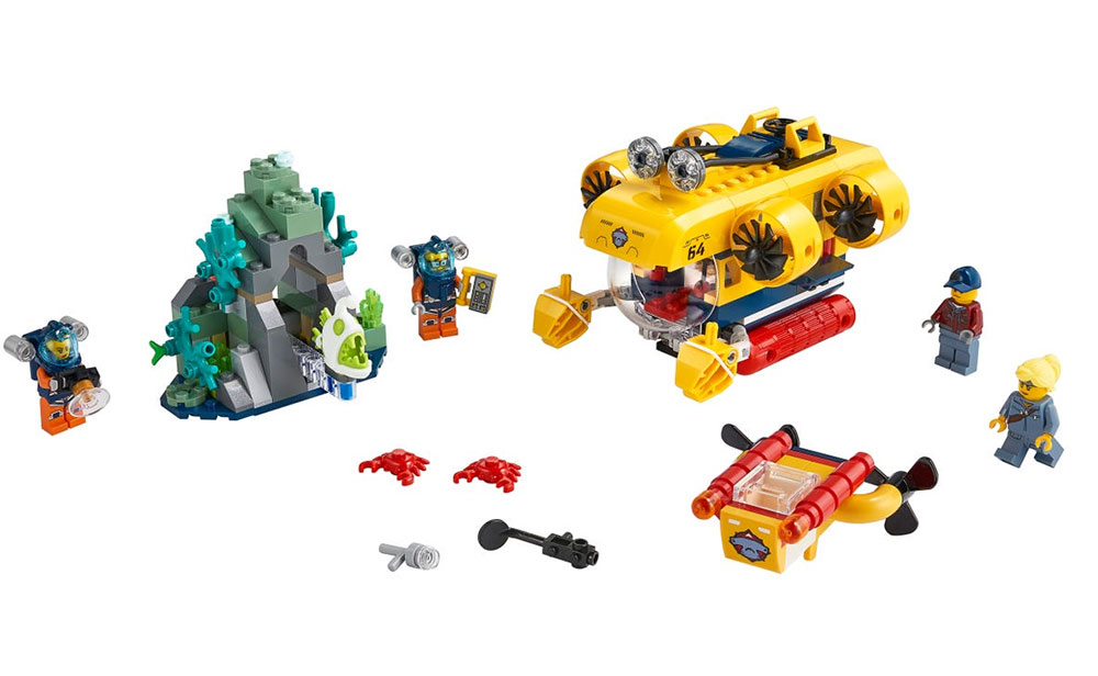 LEGO® City Kocke Podmornica za okeanska istraživanja 60264 - detalj