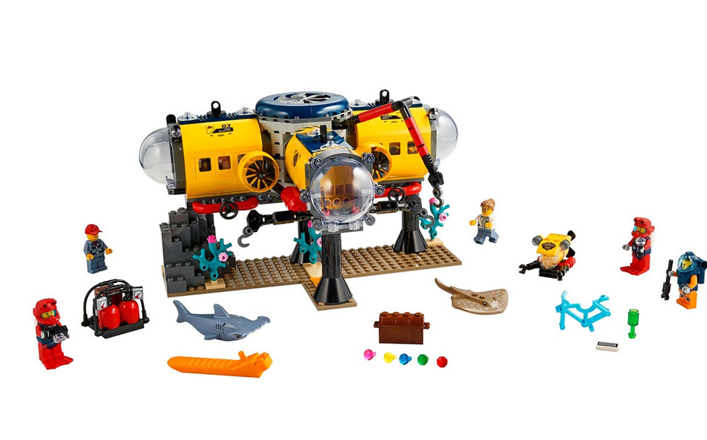 LEGO® City Kocke Podvodna istraživačka baza 60265 - detalj