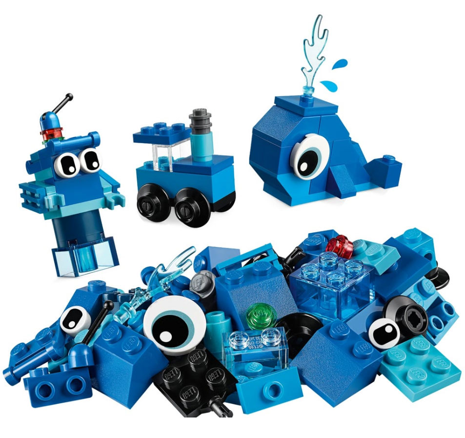 LEGO® Classic Kocke Kreativne plave kockice 11006 - detalj