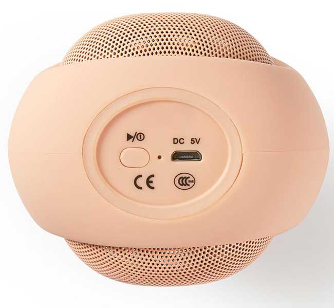 Nedis Bluetooth zvučnik sa Hands-Free funkcijom Pinky Pig - detalj