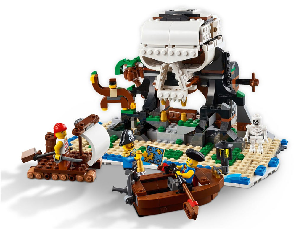 LEGO® Creator Kocke 3u1 Piratski brod 31109 - detalj