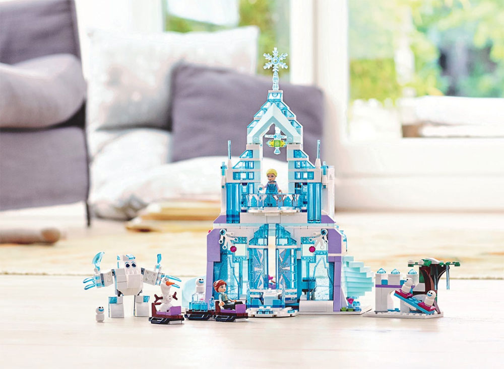 LEGO® Disney Kocke Frozen - Elzina čarobna Ledena palata 43172 - detalj