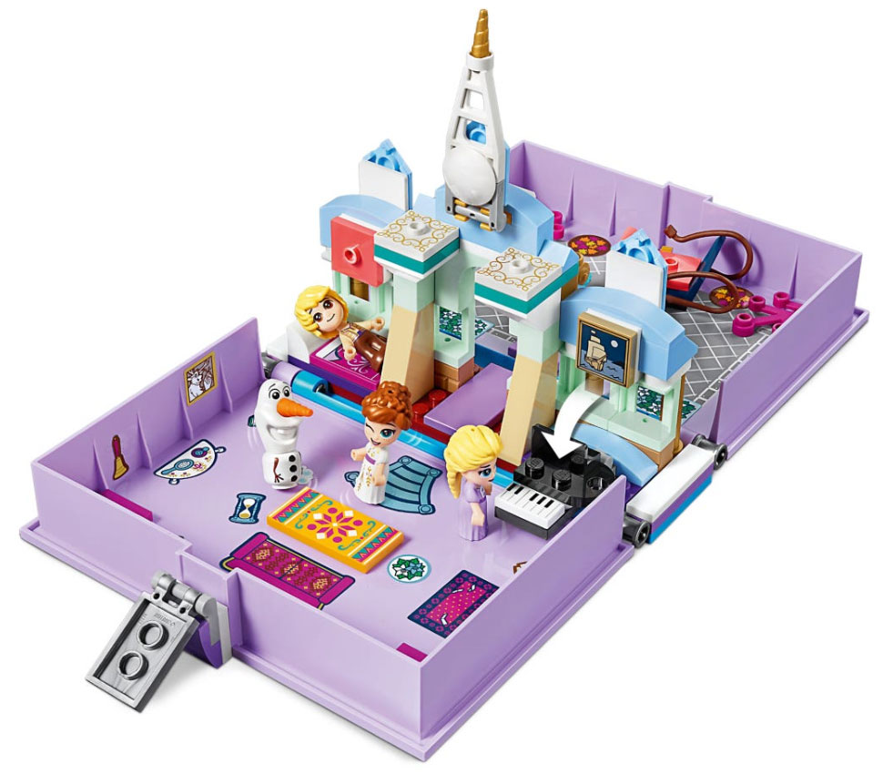 LEGO® Disney Kocke - Anina i Elzina knjiga avantura 43175 - detalj