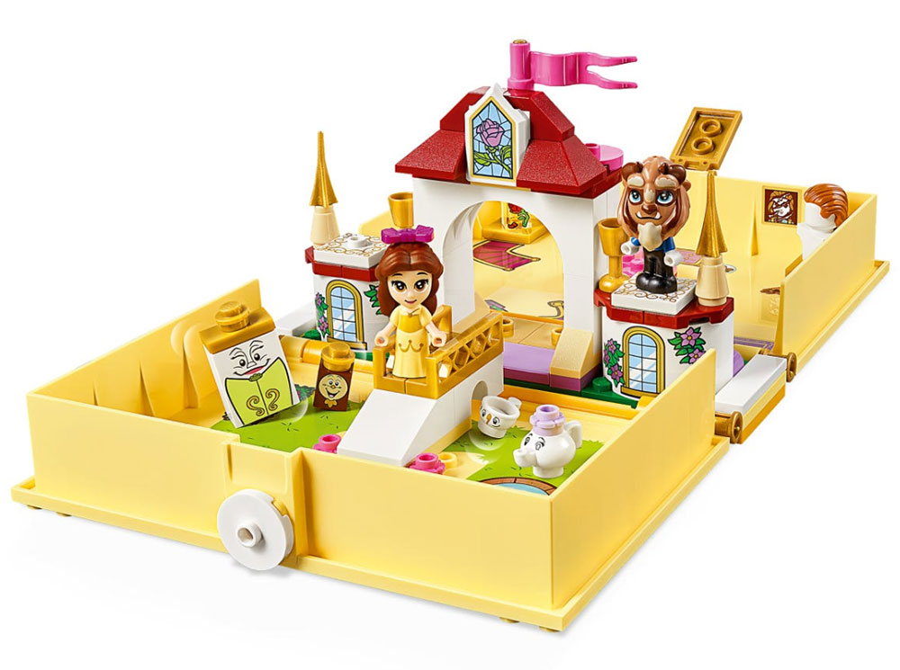 LEGO® Disney Kocke - Belina knjiga avantura 43177 - detalj