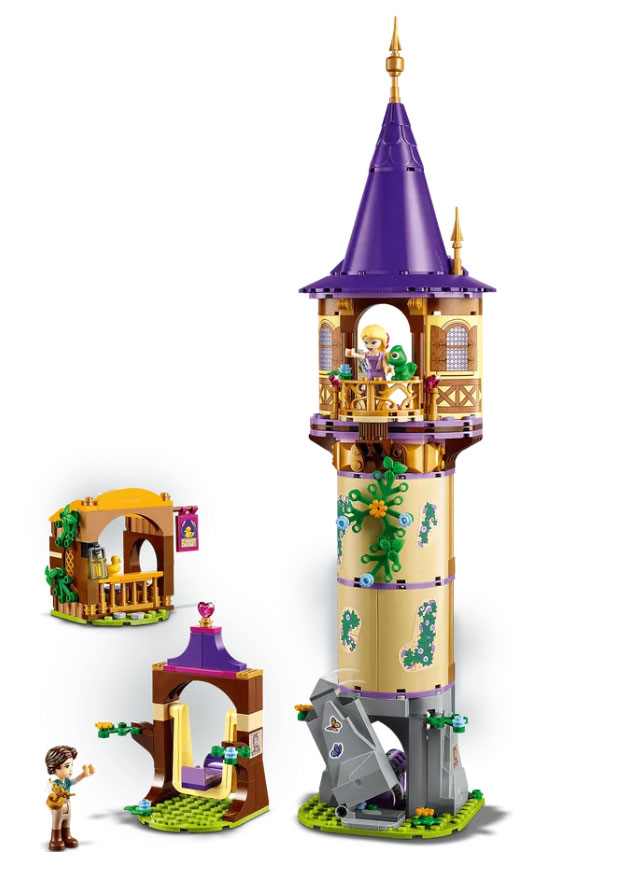 LEGO® Disney Kocke - Zlatokosina kula 43187 - detalj