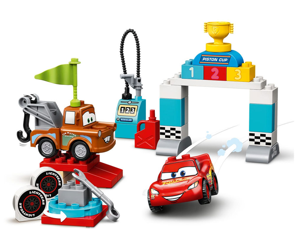 LEGO® DUPLO® Kocke - Trka Munje MekKvina 10924 - detalj