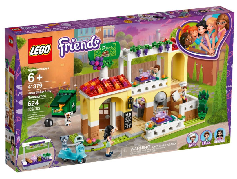 LEGO® FRIENDS Kocke Restoran Hartlejk Sitija 41379 - detalj
