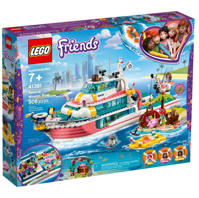 LEGO® FRIENDS Kocke Brod za spasilačke misije 41381 - detalj