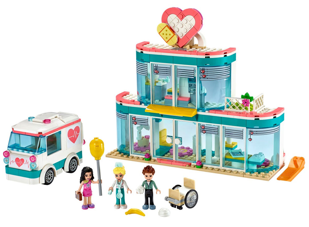 LEGO® FRIENDS Kocke Gradska bolnica u Hartlejk Sitiju 41394 - detalj