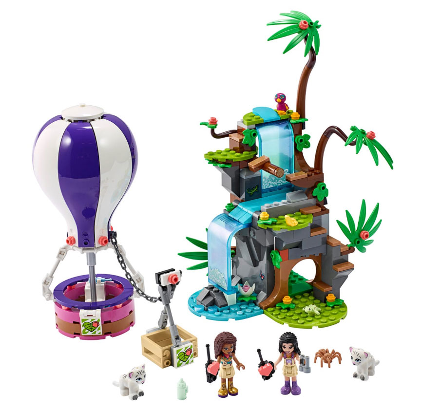 LEGO® FRIENDS Kocke Spasavanje tigrova balonom 41423 - detalj