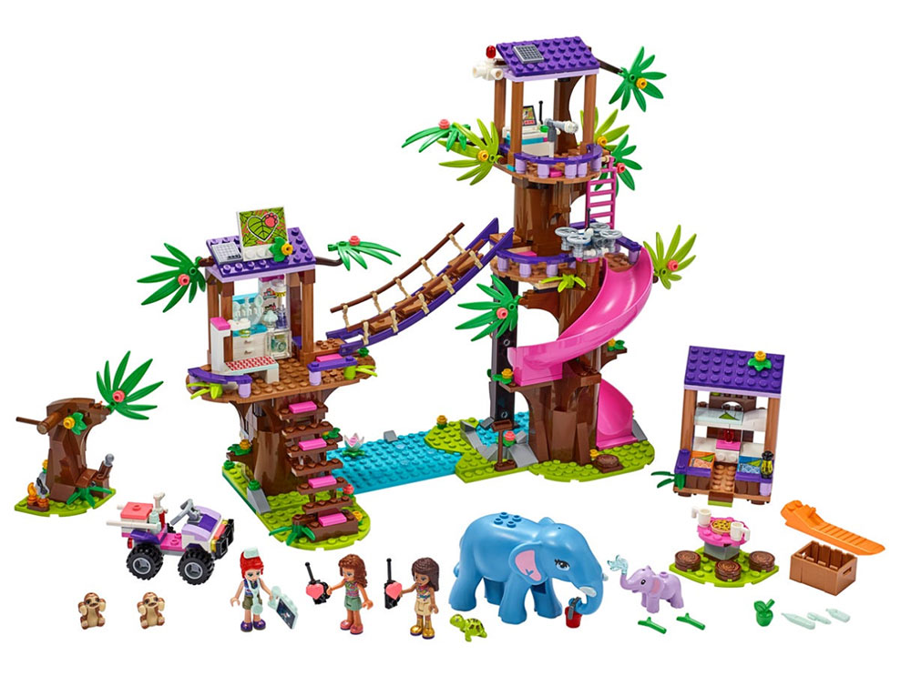 LEGO® FRIENDS Kocke Spasilačka baza u džungli 41424 - detalj